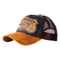 KING KEROSIN ROAD RUNNERS CAP BLACK/BROWN