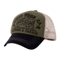 KING KEROSIN SPEED SHOP CAP BLACK/GREEN