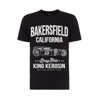 KING KEROSIN BAKERSFIELD T-SHIRT BLACK