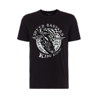 KING KEROSIN SPEED BASTARD T-SHIRT BLACK