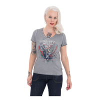 QUEEN KEROSIN SPEED UP T-SHIRT GREY