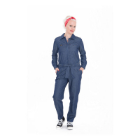 QUEEN KEROSIN TUNE UP WORKWEAR OVERALL DARK BLUE