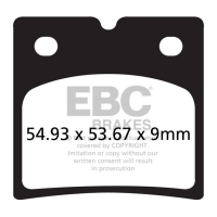 EBC ORGANIC BRAKE PADS