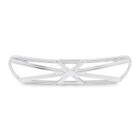 NESS 10-GAUGE FAIRING INSERT CHROME