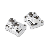 ARLEN NESS, 10-GAUGE TAPPET BLOCK COVER KIT. CHROME