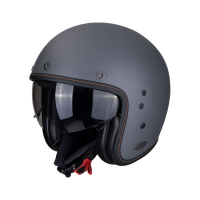 SCORPION BELFAST JET HELMET SOLID MATTE CEMENT GREY