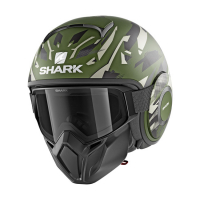 SHARK STREET DRAK KANHJI MATTE GREEN CAMO ECE