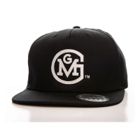 GMG ROUND LOGO SNAPBACK CAP BLACK