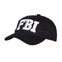 BASEBALL CAP FBI BLACK