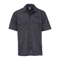 DICKIES YOLUN SHORT SLEEVE WORK SHIRT CHARCOAL GRE