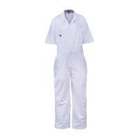 DICKIES LADIES REGO PARK COVERALL WHITE