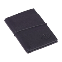 DICKIES CENTRE CROSS LEATHER CARD HOLDER