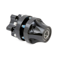 NESS WHEEL HUB FRONT BLACK