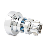 NESS WHEEL HUB REAR CHROME