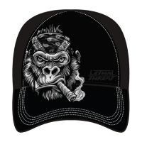 LT GORILLA CIGAR CAP BLACK