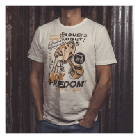 HOLY FREEDOM ADULTS ONLY T-SHIRT OFF WHITE