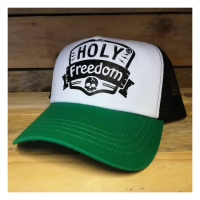 HOLY FREEDOM HOLY SKULL SNAPBACK CAP