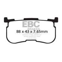 EBC V-PAD SEMI SINTERED BRAKE PADS