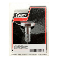 COLONY, FORK TUBE CAP BOLT. CHROME