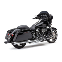 COBRA, EL DIABLO 4" SLIP-ON MUFFLERS. CHROME