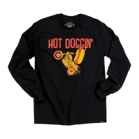 BILTWELL HOT DOGGIN'' LONG SLEEVE BLACK