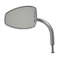 BILTWELL, UTILITY TEARDROP MIRROR CHROME ECE APPR.