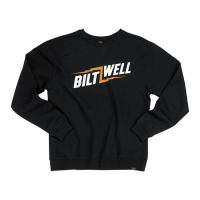 BILTWELL BOLTS CREW NECK SWEATSHIRT BLACK