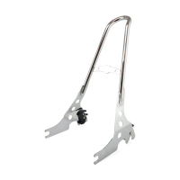 SISSY BAR KIT 21" 1-PIECE UPRIGHT, CHROME