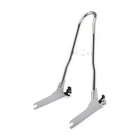 SISSY BAR KIT 21" 1-PIECE UPRIGHT, CHROME