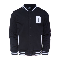 DICKIES ADAIRVILLE VARSITY JACKET BLACK