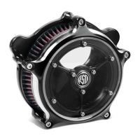 RSD, 'CLARITY' AIR CLEANER KIT. BLACK CC