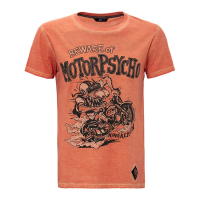 KING KEROSIN MOTORPSYCHO T-SHIRT ORANGE