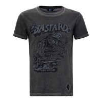 KING KEROSIN EL BASTARDO T-SHIRT STEEL GREY