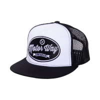 KING KEROSIN MOTORWAY SNAPBACK CAP BLACK/WHITE