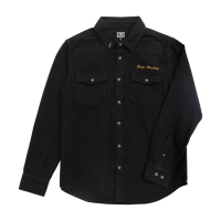 LOSER MACHINE KENSINTON FLANNEL SHIRT BLACK