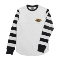 LOSER MACHINE SOUTHCREST LONGSLEEVE WHITE/BLACK