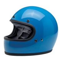 BILTWELL GRINGO HELMET GLOSS TAHOE BLUE