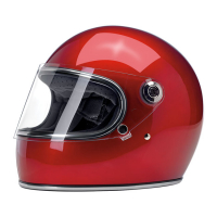 BILTWELL GRINGO S HELMET METALLIC CANDY RED