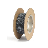 HARMAA / VALKOINEN. NAMZ WIRE ON SPOOL, 18 GAUGE 1 M