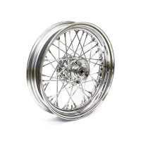 3.00 X 16 WHEEL 40 SPOKES CHROME