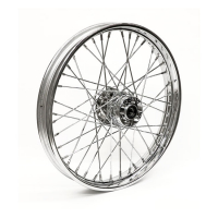 2.15 X 21 FRONT WHEEL 40 SPOKES CHROME