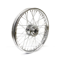 2.15 X 21 FRONT WHEEL 40 SPOKES CHROME