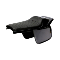 C-RACER, BOLNTOR SCR5.1 FLAT TRACK SEAT. BLACK