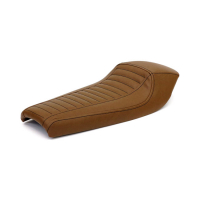 C-RACER, FC TRACER FLAT TRACK SEAT. DARK BROWN