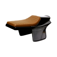 C-RACER, FLAT RACER SCR14.1 SEAT. DARK BROWN