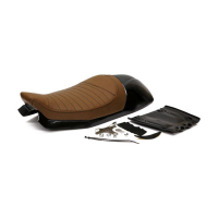 C-RACER BONNEVILLE CAFE RACER SEAT DARK BROWN