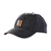 CARHARTT ODESSA CANVAS CAP BLACK