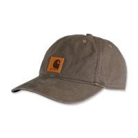 CARHARTT ODESSA CANVAS CAP DARK COFFEE