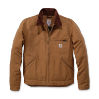 CARHARTT DUCK DETROIT JACKET CARHARTT BROWN