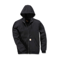 CARHARTT WIND FIGHTER HOODED SWEATSHIRT BLACK